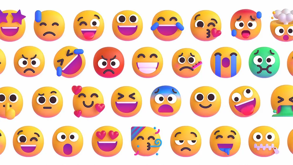 emoji表情组成的图案图片