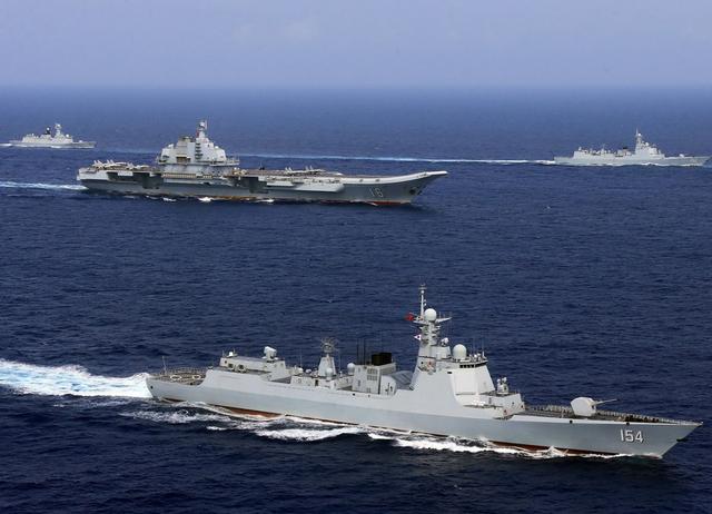 中国双航母战斗群配置图片